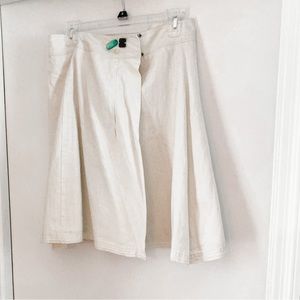 Cute linen skirt by Reserved, size 36